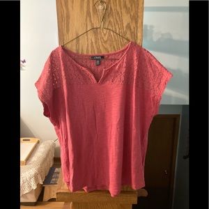 Sweet peachy top from Chaps